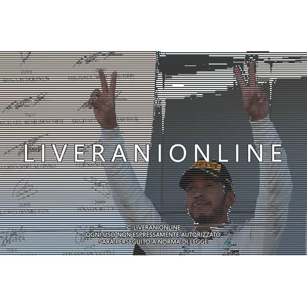 1st place Lewis Hamilton (GBR) Mercedes AMG F1. 08.10.2017. Formula 1 World Championship, Rd 16, Japanese Grand Prix, Suzuka, Japan, Race Day. AG ALDO LIVERANI SAS ONLY ITALY