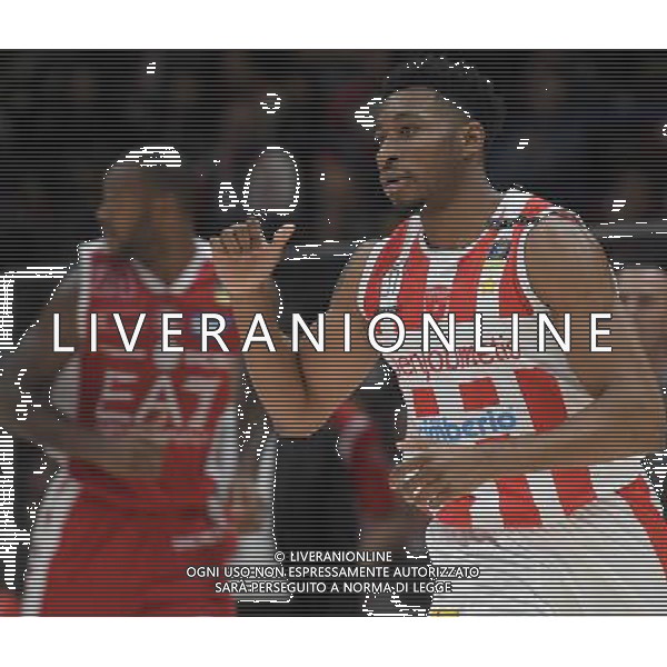 LBA Lega Basket Serie A 2017/2018 2a Giornata Milano - 08.10.2017 EA7 Emporio Armani Milano-Openjobmetis Varese Nella Foto:Okoye Stanley /Ph.Vitez-Ag. Aldo Liverani