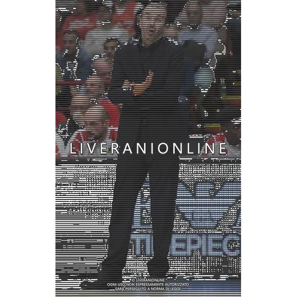 LBA Lega Basket Serie A 2017/2018 2a Giornata Milano - 08.10.2017 EA7 Emporio Armani Milano-Openjobmetis Varese Nella Foto:pianigiani /Ph.Vitez-Ag. Aldo Liverani