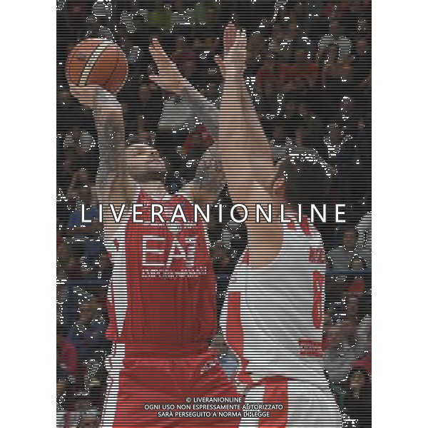 LBA Lega Basket Serie A 2017/2018 2a Giornata Milano - 08.10.2017 EA7 Emporio Armani Milano-Openjobmetis Varese Nella Foto:Micov Vladimir /Ph.Vitez-Ag. Aldo Liverani