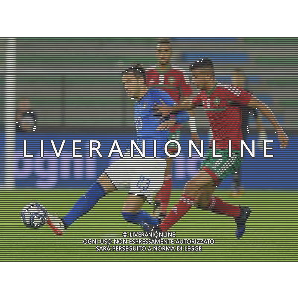 Amichevole Nazionali Under 21 Ferrara - 10.10.2017 Italia-Marocco Nella Foto:murgia alessandro - bach anas /Ph.Vitez-Ag. Aldo Liverani