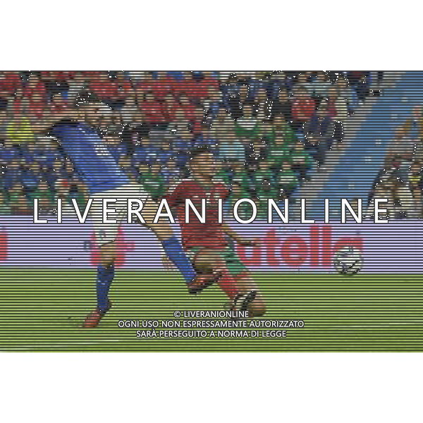 Amichevole Nazionali Under 21 Ferrara - 10.10.2017 Italia-Marocco Nella Foto:cutrone patrick gol /Ph.Vitez-Ag. Aldo Liverani