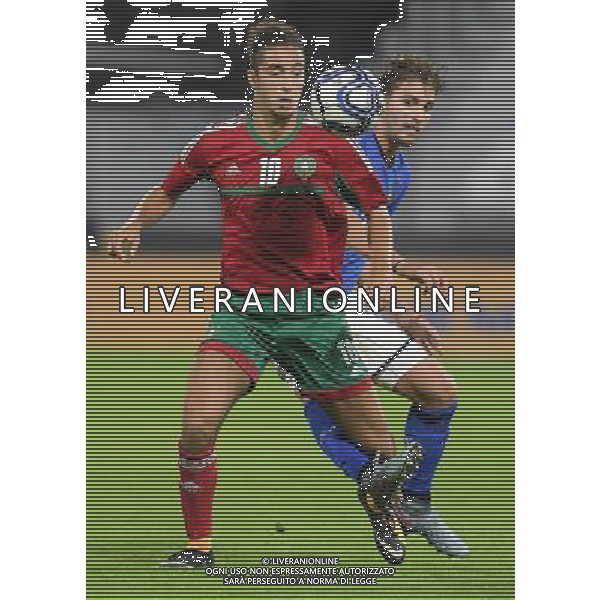 Amichevole Nazionali Under 21 Ferrara - 10.10.2017 Italia-Marocco Nella Foto:kiyine sofian - locatelli manuel /Ph.Vitez-Ag. Aldo Liverani