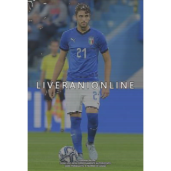 Amichevole Nazionali Under 21 Ferrara - 10.10.2017 Italia-Marocco Nella Foto:Locatelli Manuel /Ph.Vitez-Ag. Aldo Liverani