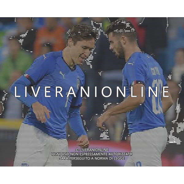 Amichevole Nazionali Under 21 Ferrara - 10.10.2017 Italia-Marocco Nella Foto:Chiesa Federico - Cutrone Patrick /Ph.Vitez-Ag. Aldo Liverani