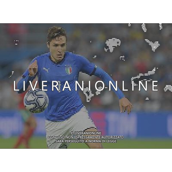 Amichevole Nazionali Under 21 Ferrara - 10.10.2017 Italia-Marocco Nella Foto:Chiesa Federico /Ph.Vitez-Ag. Aldo Liverani