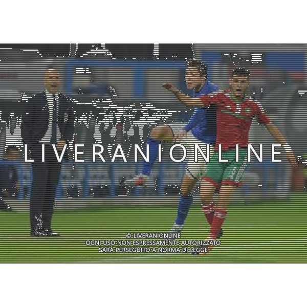 Amichevole Nazionali Under 21 Ferrara - 10.10.2017 Italia-Marocco Nella Foto:Chiesa Federico - Khammas Amine /Ph.Vitez-Ag. Aldo Liverani