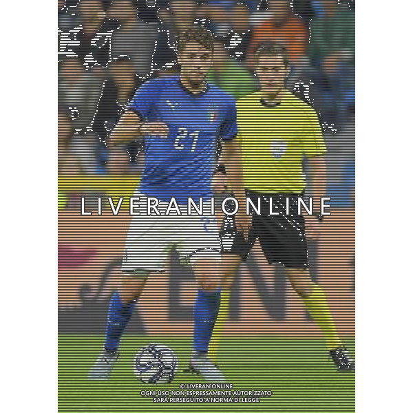 Amichevole Nazionali Under 21 Ferrara - 10.10.2017 Italia-Marocco Nella Foto:Locatelli Manuel /Ph.Vitez-Ag. Aldo Liverani