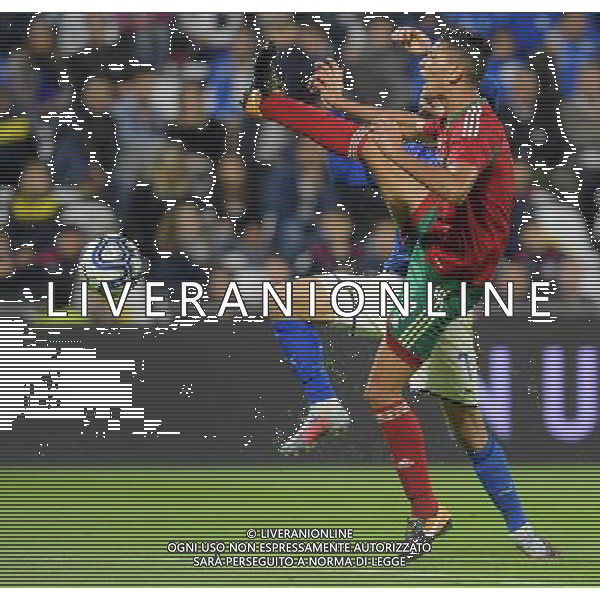 Amichevole Nazionali Under 21 Ferrara - 10.10.2017 Italia-Marocco Nella Foto:Dari Achraf - Chiesa Federico /Ph.Vitez-Ag. Aldo Liverani