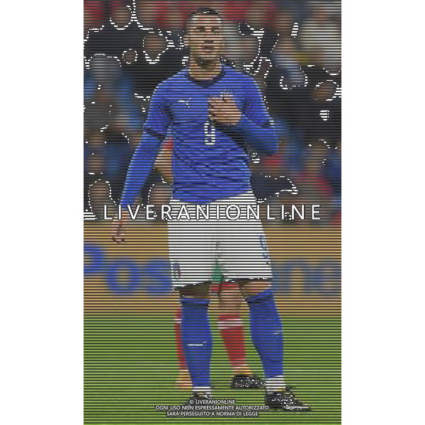 Amichevole Nazionali Under 21 Ferrara - 10.10.2017 Italia-Marocco Nella Foto:Bonazzoli Federico /Ph.Vitez-Ag. Aldo Liverani