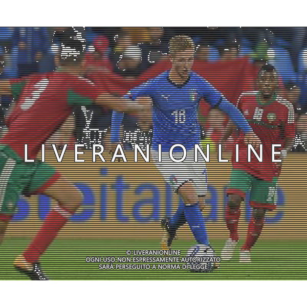 Amichevole Nazionali Under 21 Ferrara - 10.10.2017 Italia-Marocco Nella Foto:Vido Luca /Ph.Vitez-Ag. Aldo Liverani