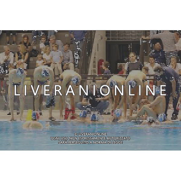 Alessandro Bovo allenatore del An Brescia,singoli An Brescia ,Brescia 10 ottobre 2017. AG ALDO LIVERANI SAS