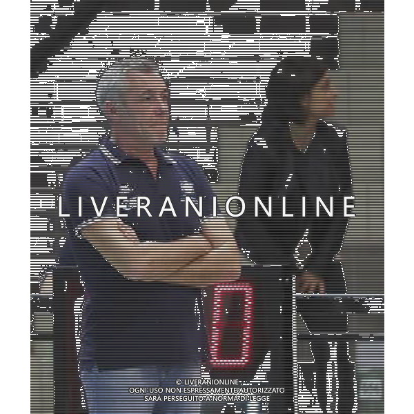 Alessandro Bovo allenatore del An Brescia,singoli An Brescia ,Brescia 10 ottobre 2017. AG ALDO LIVERANI SAS