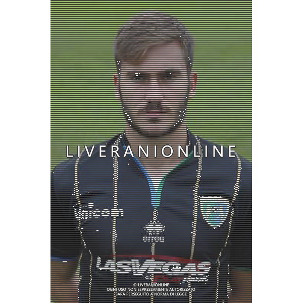 Alessandro Livieri ,testine primi piani mezzi busti Feralpisalo ,Brescia 12 ottobre 2017 AG ALDO LIVERANI SAS