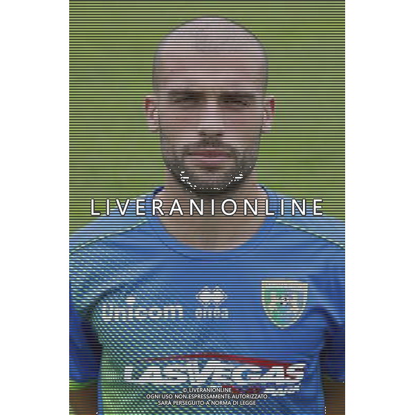 Luca Parodi ,testine primi piani mezzi busti Feralpisalo ,Brescia 12 ottobre 2017 AG ALDO LIVERANI SAS
