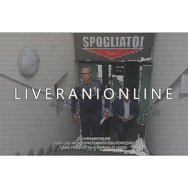 Pasquale Marino allenatore del Brescia Calcio,presentazione Pasquale Marino nuovo allenatore del Brescia Calcio ,Brescia 12 ottobre 2017 AG ALDO LIVERANI SAS