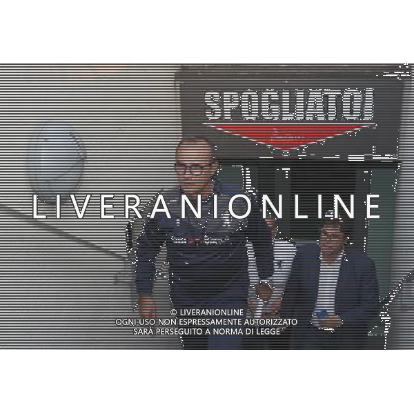 Pasquale Marino allenatore del Brescia Calcio,presentazione Pasquale Marino nuovo allenatore del Brescia Calcio ,Brescia 12 ottobre 2017 AG ALDO LIVERANI SAS