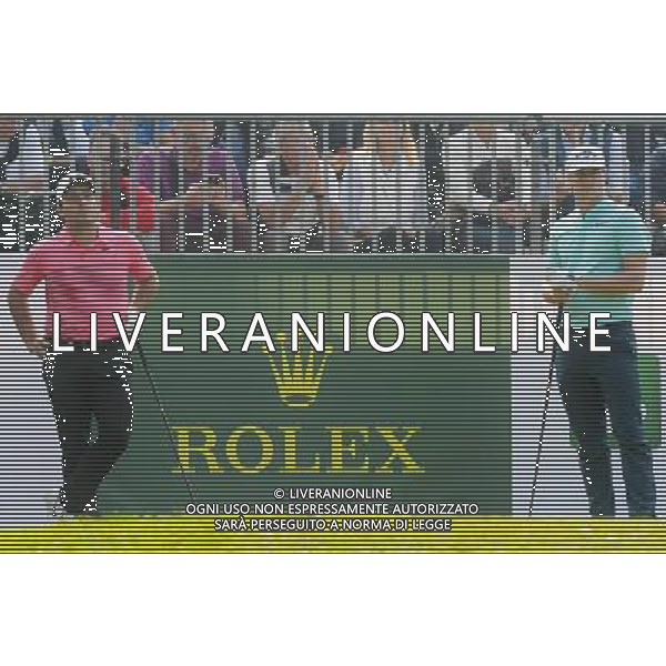74Â° Open d\'Italia di Golf Monza (MB) - 13.10.2017 Nella Foto:Francesco Molinari - Alex Noren /Ph.Vitez-Ag. Aldo Liverani