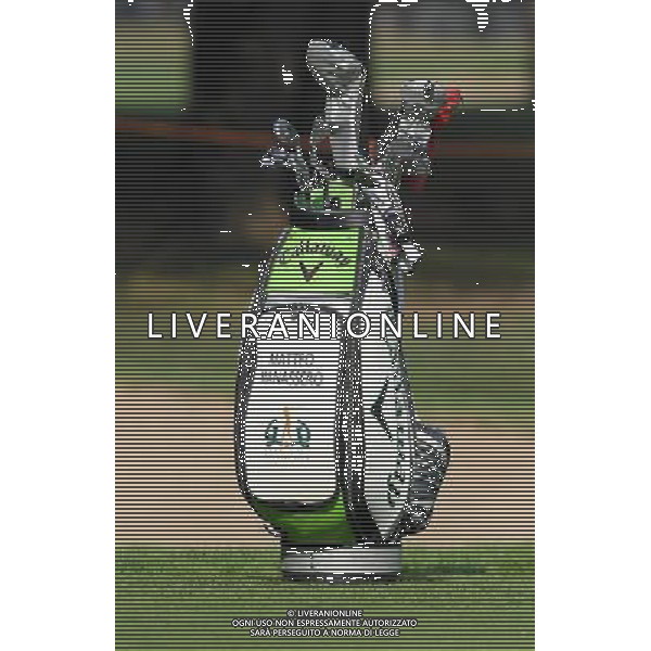 74Â° Open d\'Italia di Golf Monza (MB) - 13.10.2017 Nella Foto:La borsa di Matteo Manassero /Ph.Vitez-Ag. Aldo Liverani