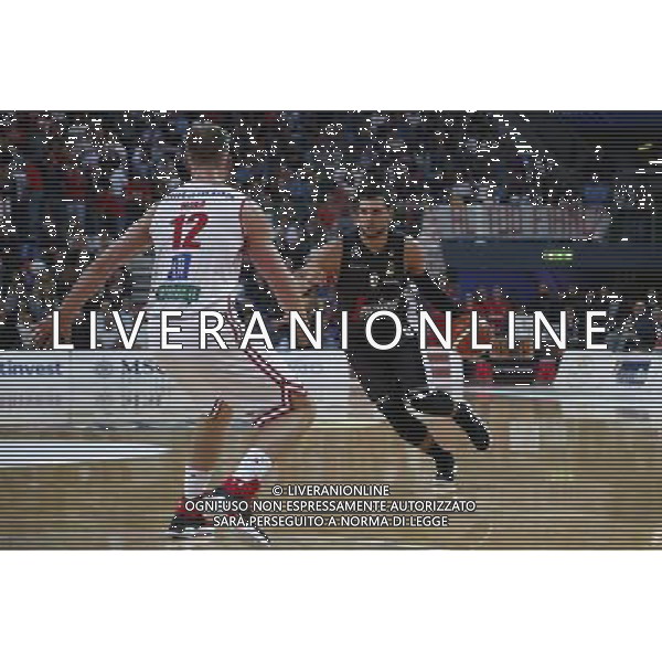 Lega Basket serie A Victoria Libertas Pesaro - Segafredo Virtus Bologna 14/10/2017 nella foto: Alessandro Gentile ©Claudio Zamagni/Agenzia Aldo Liverani Alessandro Gentile during basketball match between Victoria Libertas Pallacanestro Pesaro and Segafredo Virtus Bologna at Adriatic Arena in Pesaro on October 14 2017 photo credit Claudio Zamagni/Aldo Liverani Photo Agency 