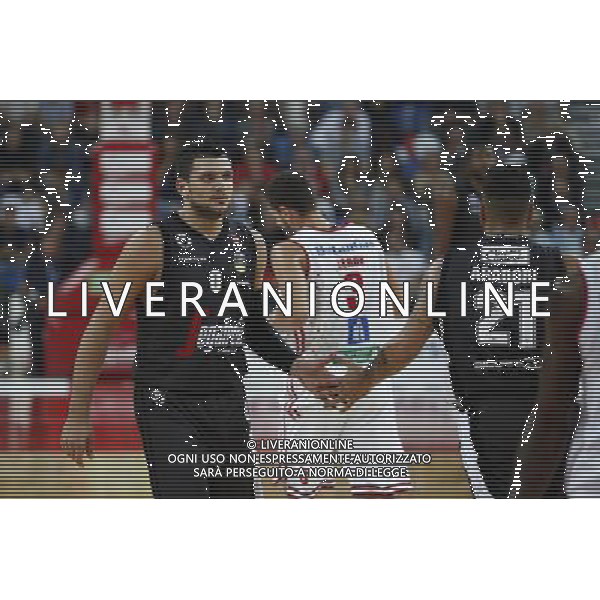 Lega Basket serie A Victoria Libertas Pesaro - Segafredo Virtus Bologna 14/10/2017 nella foto: Alessandro Gentile e Pietro Aradori ©Claudio Zamagni/Agenzia Aldo Liverani Alessandro Gentile and Pietro Aradori during basketball match between Victoria Libertas Pallacanestro Pesaro and Segafredo Virtus Bologna at Adriatic Arena in Pesaro on October 14 2017 photo credit Claudio Zamagni/Aldo Liverani Photo Agency 