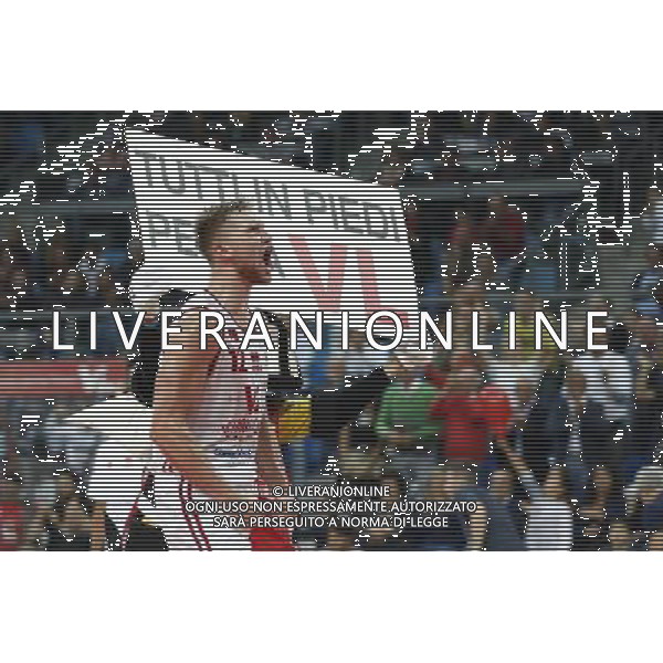 Lega Basket serie A Victoria Libertas Pesaro - Segafredo Virtus Bologna 14/10/2017 nella foto: Mika Erik ©Claudio Zamagni/Agenzia Aldo Liverani Mika Erik during basketball match between Victoria Libertas Pallacanestro Pesaro and Segafredo Virtus Bologna at Adriatic Arena in Pesaro on October 14 2017 photo credit Claudio Zamagni/Aldo Liverani Photo Agency 