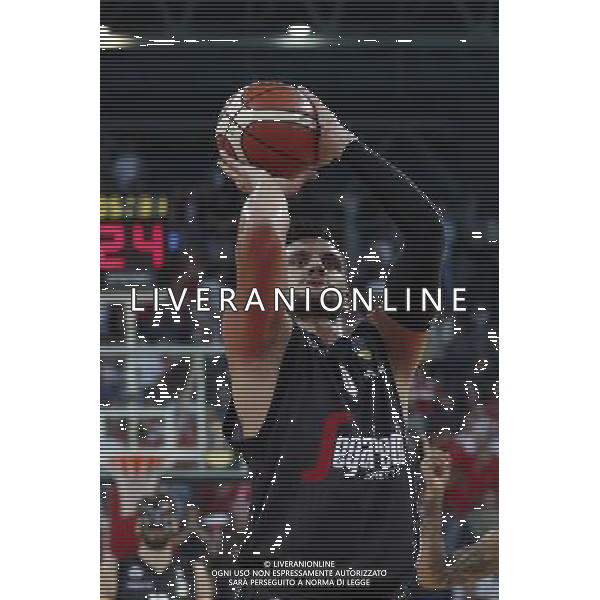 Lega Basket serie A Victoria Libertas Pesaro - Segafredo Virtus Bologna 14/10/2017 nella foto: Alessandro Gentile Â©Claudio Zamagni/Agenzia Aldo Liverani Alessandro Gentile during basketball match between Victoria Libertas Pallacanestro Pesaro and Segafredo Virtus Bologna at Adriatic Arena in Pesaro on October 14 2017 photo credit Claudio Zamagni/Aldo Liverani Photo Agency 