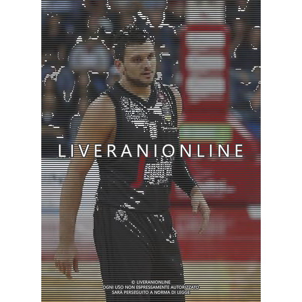 Lega Basket serie A Victoria Libertas Pesaro - Segafredo Virtus Bologna 14/10/2017 nella foto: Alessandro Gentile Â©Claudio Zamagni/Agenzia Aldo Liverani Alessandro Gentile during basketball match between Victoria Libertas Pallacanestro Pesaro and Segafredo Virtus Bologna at Adriatic Arena in Pesaro on October 14 2017 photo credit Claudio Zamagni/Aldo Liverani Photo Agency 