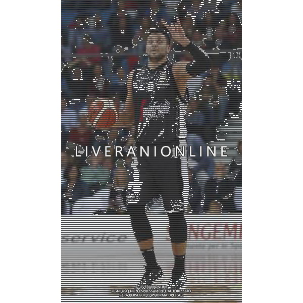Lega Basket serie A Victoria Libertas Pesaro - Segafredo Virtus Bologna 14/10/2017 nella foto: Alessandro Gentile Â©Claudio Zamagni/Agenzia Aldo Liverani Alessandro Gentile during basketball match between Victoria Libertas Pallacanestro Pesaro and Segafredo Virtus Bologna at Adriatic Arena in Pesaro on October 14 2017 photo credit Claudio Zamagni/Aldo Liverani Photo Agency 