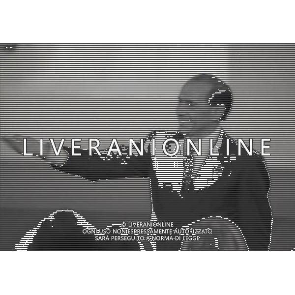 27-03 1996 MILANO FORZA ITALIA NELLA FOTO SILVIO BERLUSCONI AG ALDO LIVERANI SAS