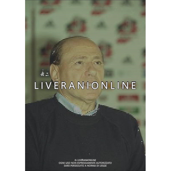 1999 RETROSPETTIVA SILVIO BERLUSCONI PRESIDENTE AC MILAN CALCIO NELLA FOTO SILVIO BERLUSCONI AG ALDO LIVERANI SAS 