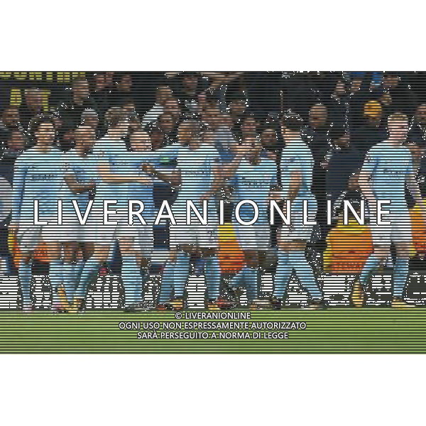 MANCHESTER CITY - NAPOLI CHAMPIONS LEAGUE 17 OTTOBRE 2017 NELLA FOTO ESULTANZA DOPO IL GOL DI STERLING ©MOSCA / AGENZIA ALDO LIVERANI SAS