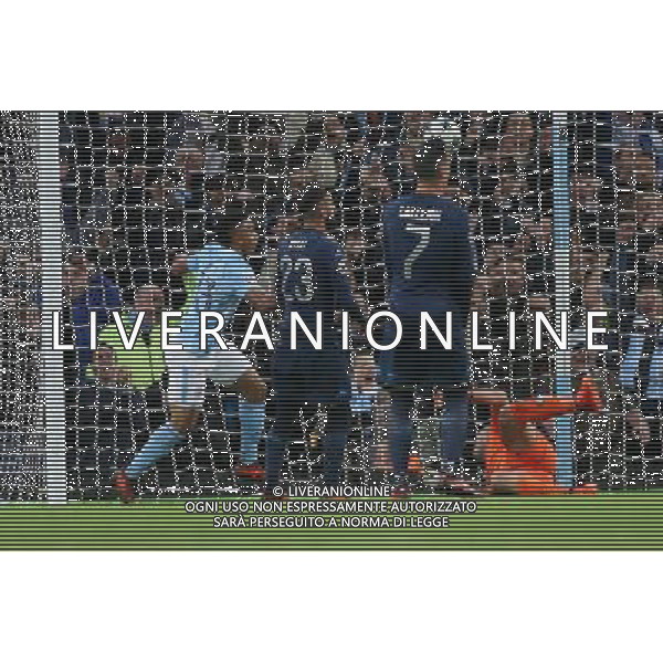 MANCHESTER CITY - NAPOLI CHAMPIONS LEAGUE 17 OTTOBRE 2017 NELLA FOTO IL GOL DI GABRIEL JESUS ©MOSCA / AGENZIA ALDO LIVERANI SAS