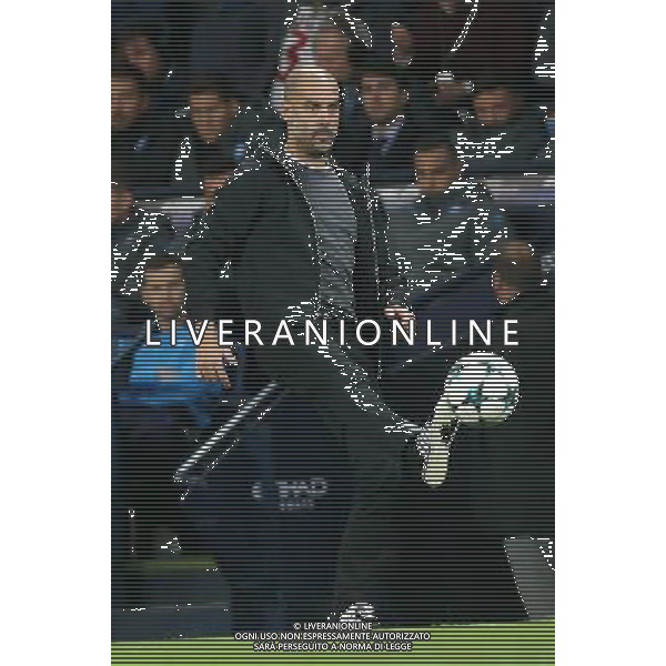 MANCHESTER CITY - NAPOLI CHAMPIONS LEAGUE 17 OTTOBRE 2017 NELLA FOTO Josep PEP GUARDIOLA ©MOSCA / AGENZIA ALDO LIVERANI SAS