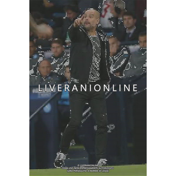 MANCHESTER CITY - NAPOLI CHAMPIONS LEAGUE 17 OTTOBRE 2017 NELLA FOTO Josep PEP GUARDIOLA ©MOSCA / AGENZIA ALDO LIVERANI SAS