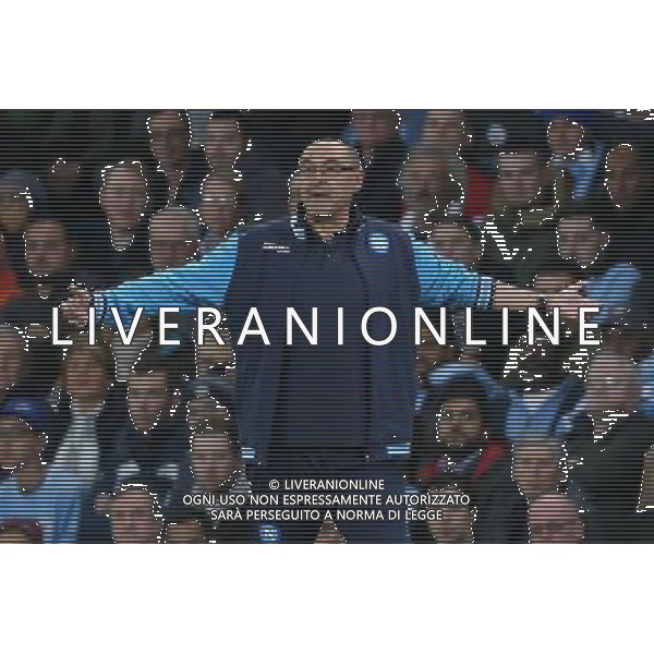 MANCHESTER CITY - NAPOLI CHAMPIONS LEAGUE 17 OTTOBRE 2017 NELLA FOTO MAURIZIO SARRI ©MOSCA / AGENZIA ALDO LIVERANI SAS