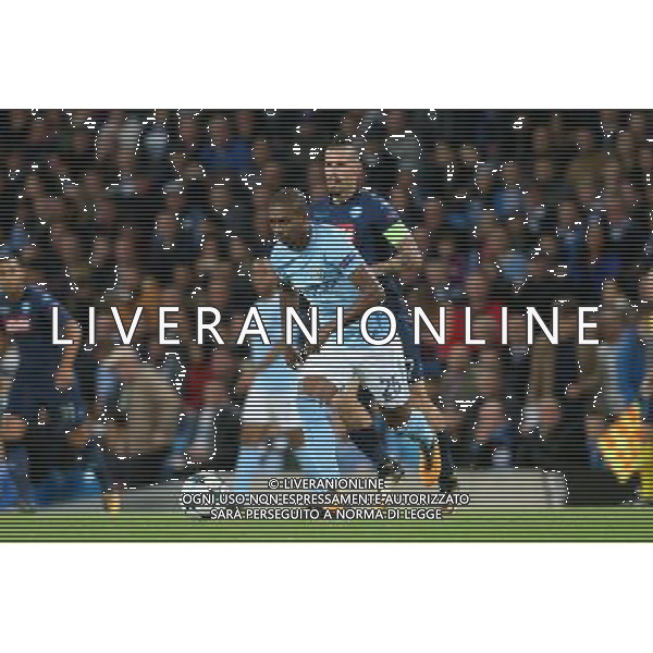 MANCHESTER CITY - NAPOLI CHAMPIONS LEAGUE 17 OTTOBRE 2017 NELLA FOTO FERNANDINHO, HAMSIK MAREK ©MOSCA / AGENZIA ALDO LIVERANI SAS