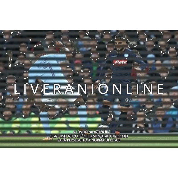 MANCHESTER CITY - NAPOLI CHAMPIONS LEAGUE 17 OTTOBRE 2017 NELLA FOTO LORENZO INSIGNE, STERLING ©MOSCA / AGENZIA ALDO LIVERANI SAS