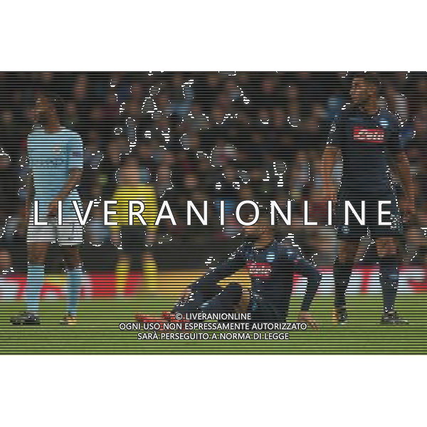 MANCHESTER CITY - NAPOLI CHAMPIONS LEAGUE 17 OTTOBRE 2017 NELLA FOTO LOENZO INSIGNE E GHOULAM ©MOSCA / AGENZIA ALDO LIVERANI SAS