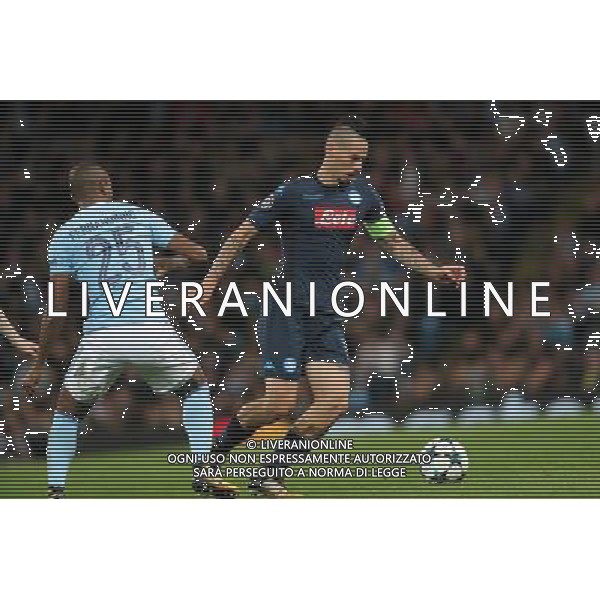 MANCHESTER CITY - NAPOLI CHAMPIONS LEAGUE 17 OTTOBRE 2017 NELLA FOTO MAREK HAMSIK ©MOSCA / AGENZIA ALDO LIVERANI SAS