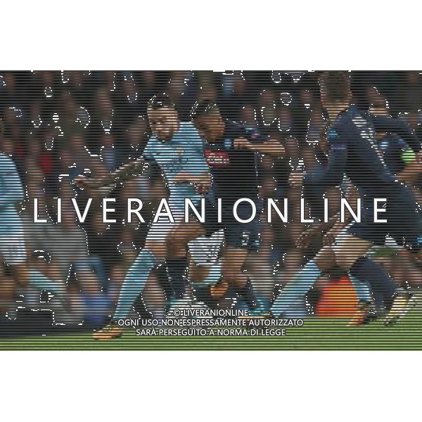MANCHESTER CITY - NAPOLI CHAMPIONS LEAGUE 17 OTTOBRE 2017 NELLA FOTO ALLAN, ATAMENDI ©MOSCA / AGENZIA ALDO LIVERANI SAS