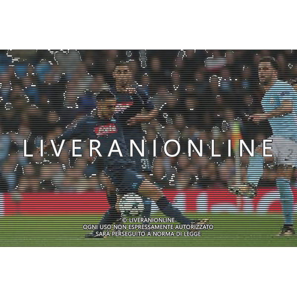 MANCHESTER CITY - NAPOLI CHAMPIONS LEAGUE 17 OTTOBRE 2017 NELLA FOTO OUNAS ©MOSCA / AGENZIA ALDO LIVERANI SAS