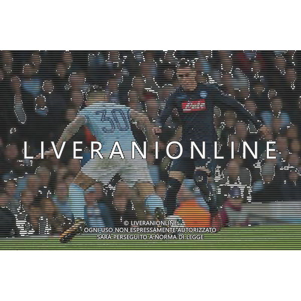 MANCHESTER CITY - NAPOLI CHAMPIONS LEAGUE 17 OTTOBRE 2017 NELLA FOTO CALLEJON ©MOSCA / AGENZIA ALDO LIVERANI SAS