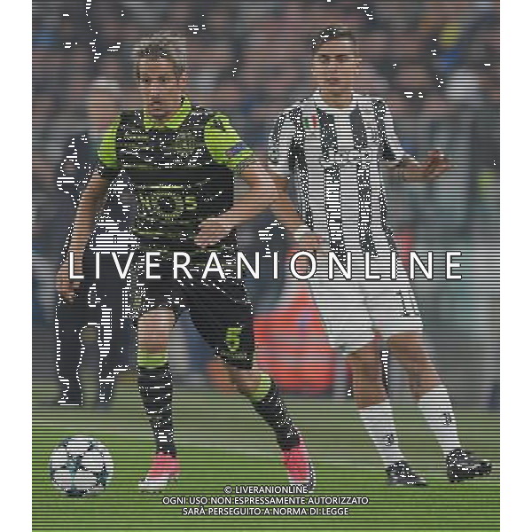 UEFA Champions League 2017/2018 Gruppo D Torino - 18.10.2017 Juventus-Sporting Lisbona Nella Foto:coentrao e dybala /Ph.Vitez-Ag. Aldo Liverani