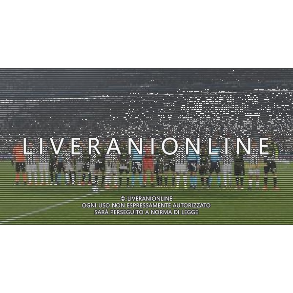 UEFA Champions League 2017/2018 Gruppo D Torino - 18.10.2017 Juventus-Sporting Lisbona Nella Foto:le due formazione delle squadre posano insieme nel prepartita /Ph.Vitez-Ag. Aldo Liverani