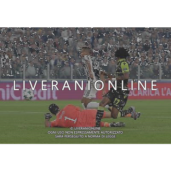 UEFA Champions League 2017/2018 Gruppo D Torino - 18.10.2017 Juventus-Sporting Lisbona Nella Foto: buffon battuto sull\'autogol di alex sandro /Ph.Vitez-Ag. Aldo Liverani