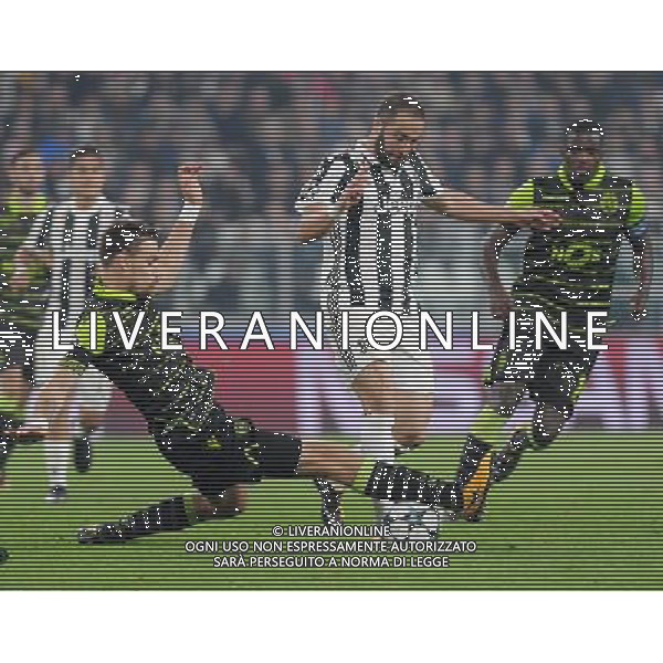 UEFA Champions League 2017/2018 Gruppo D Torino - 18.10.2017 Juventus-Sporting Lisbona Nella Foto: gonzalo higuain e coates /Ph.Vitez-Ag. Aldo Liverani