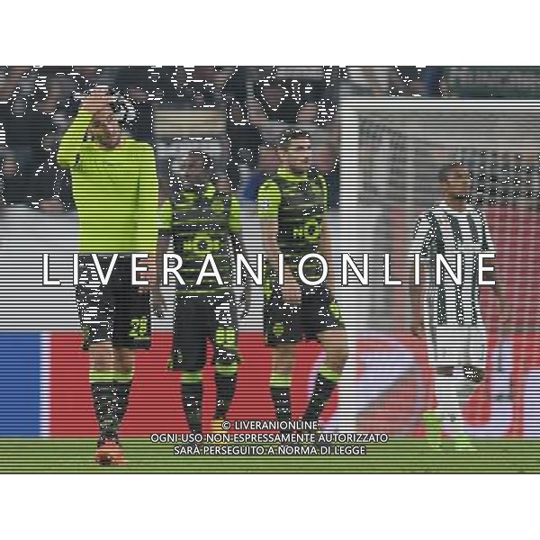 UEFA Champions League 2017/2018 Gruppo D Torino - 18.10.2017 Juventus-Sporting Lisbona Nella Foto:delusione dost a fine gara /Ph.Vitez-Ag. Aldo Liverani
