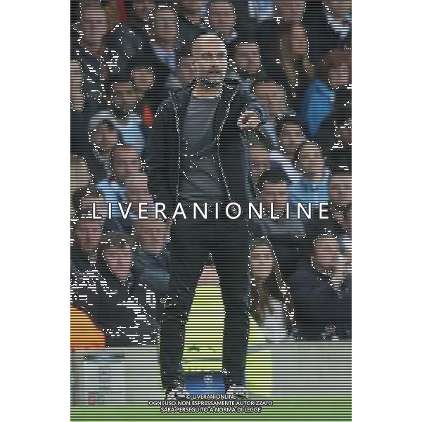 MANCHESTER CITY NAPOLI 17-10-2017 CHAMPIONS LEAGUE NELLA FOTO: JOSEP GUARDIOLA FOTO MOSCA-AG.LIVERANI