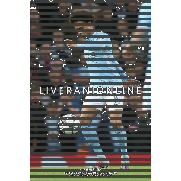 MANCHESTER CITY NAPOLI 17-10-2017 CHAMPIONS LEAGUE NELLA FOTO: LEROY SANE\' FOTO MOSCA-AG.LIVERANI